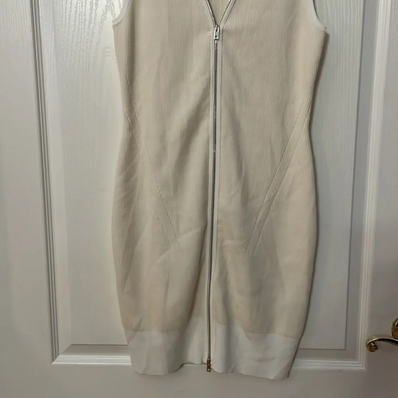 Rag & Bone white cream bodycon dress size S/P - Picture 4 of 9